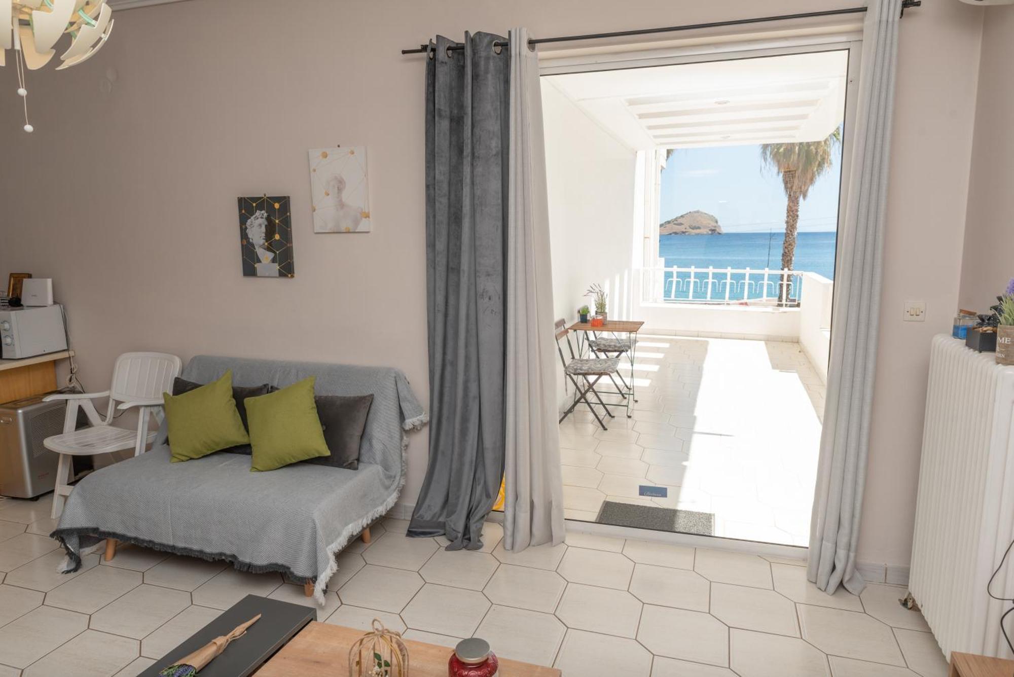 Bluehouse Apartment Porto Rafti Bagian luar foto
