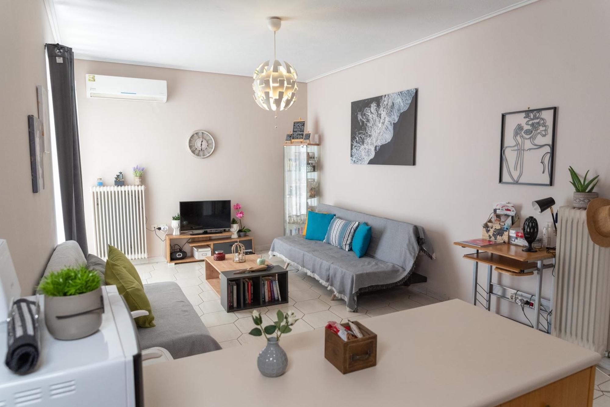 Bluehouse Apartment Porto Rafti Bagian luar foto